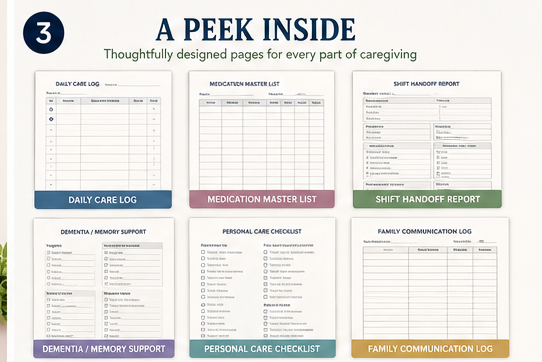 Premium updated 50-page caregiver companion